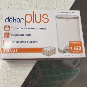Dekor Plus diaper refill bags